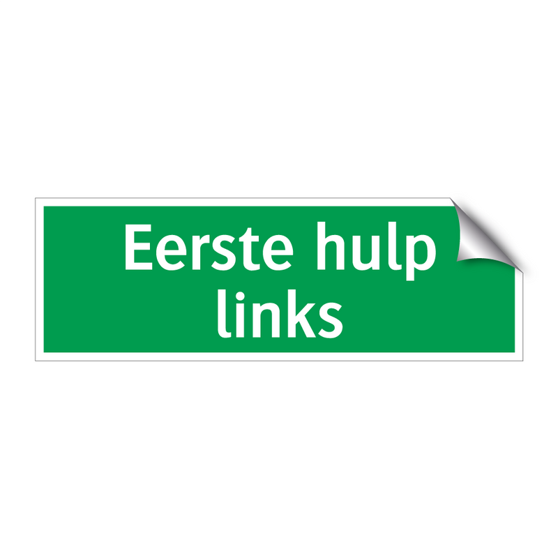 Eerste hulp links