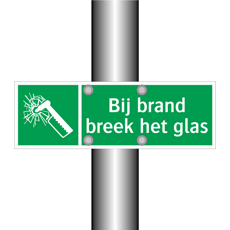 Bij brand breek het glas & Bij brand breek het glas & Bij brand breek het glas