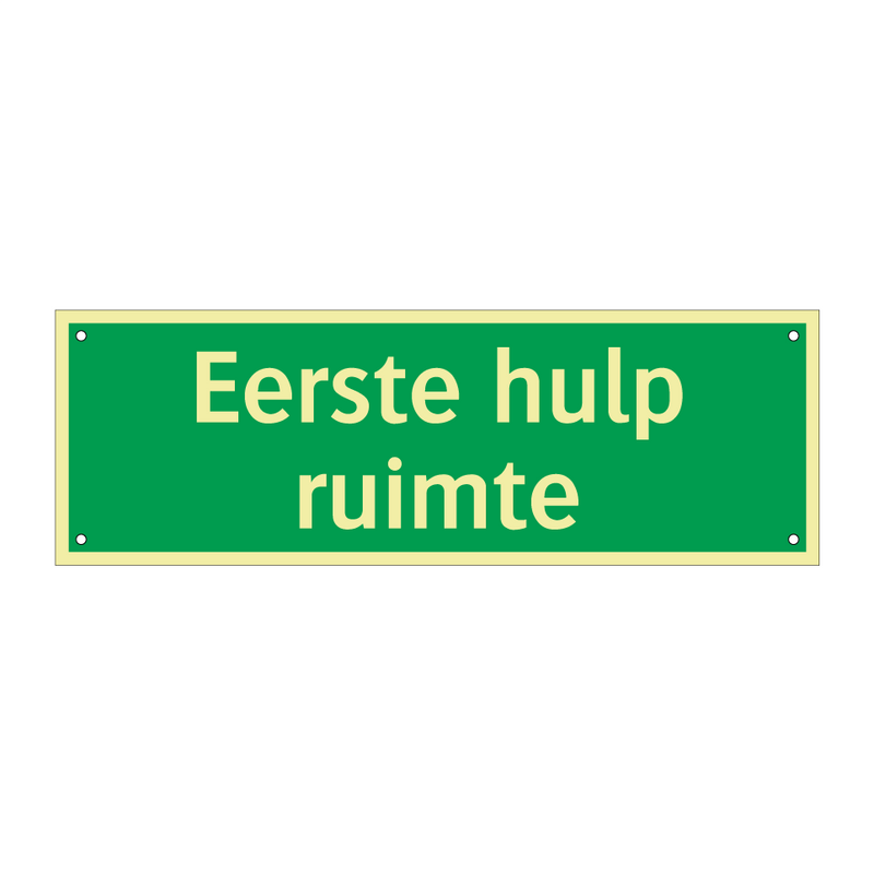 Eerste hulp ruimte