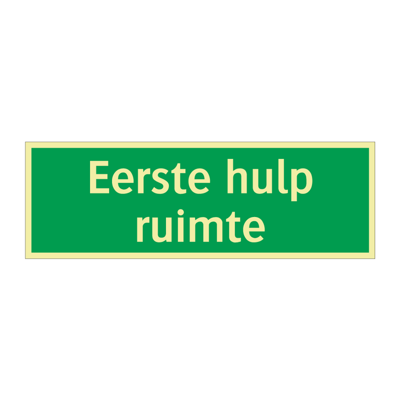 Eerste hulp ruimte