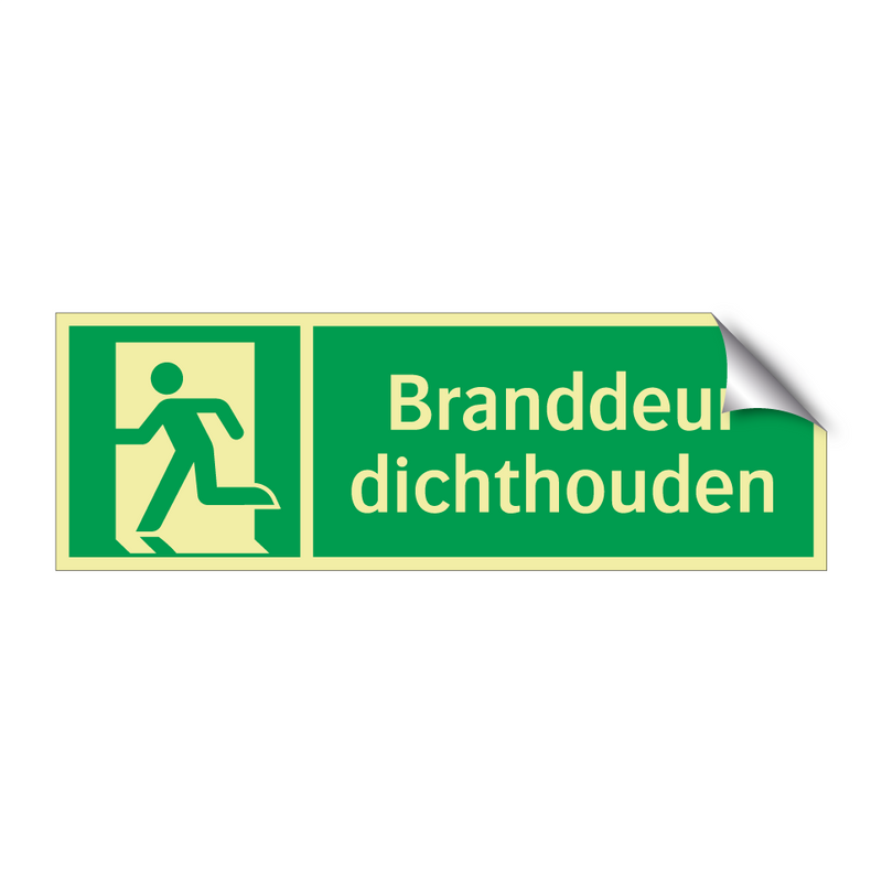 Branddeur dichthouden