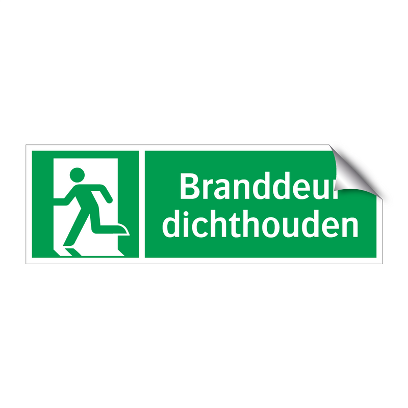 Branddeur dichthouden