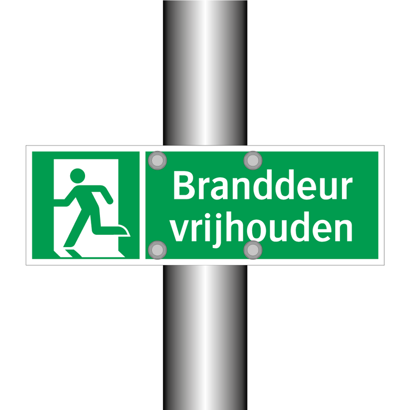 Branddeur vrijhouden