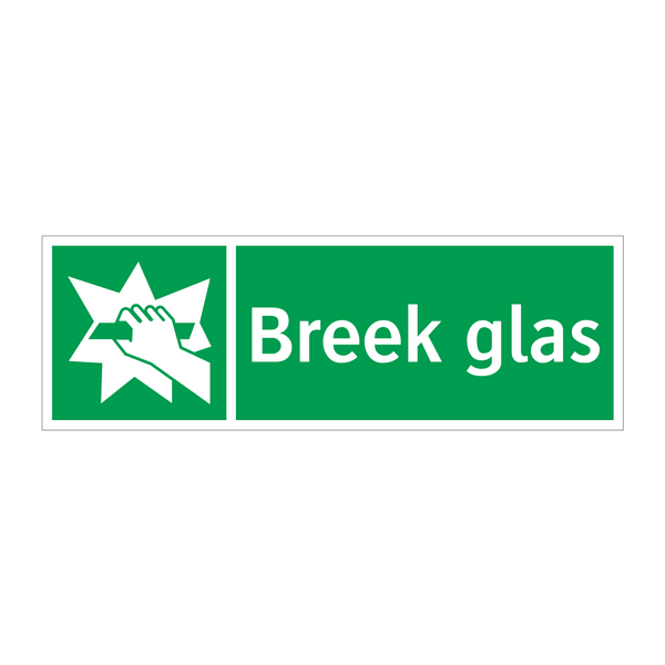 Breek glas