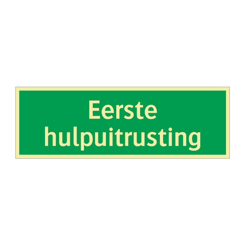 Eerste hulpuitrusting