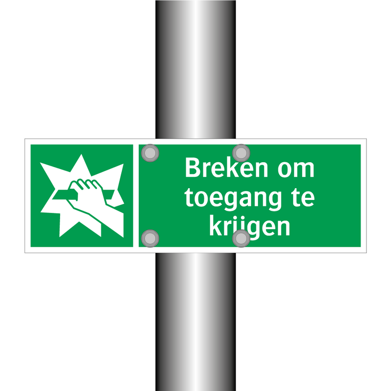 Breken om toegang te krijgen