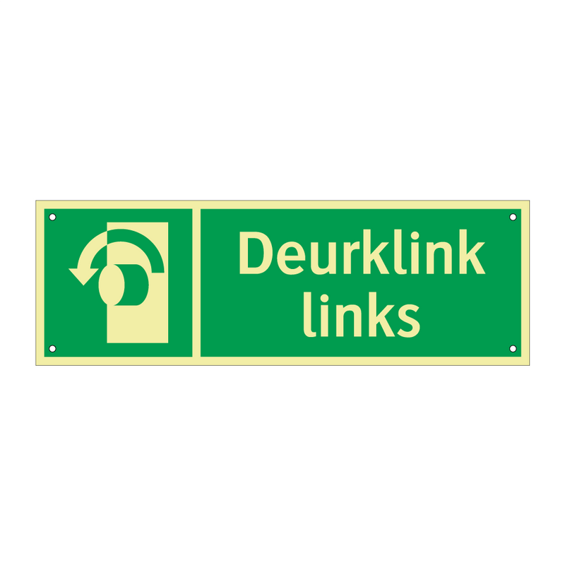 Deurklink - links