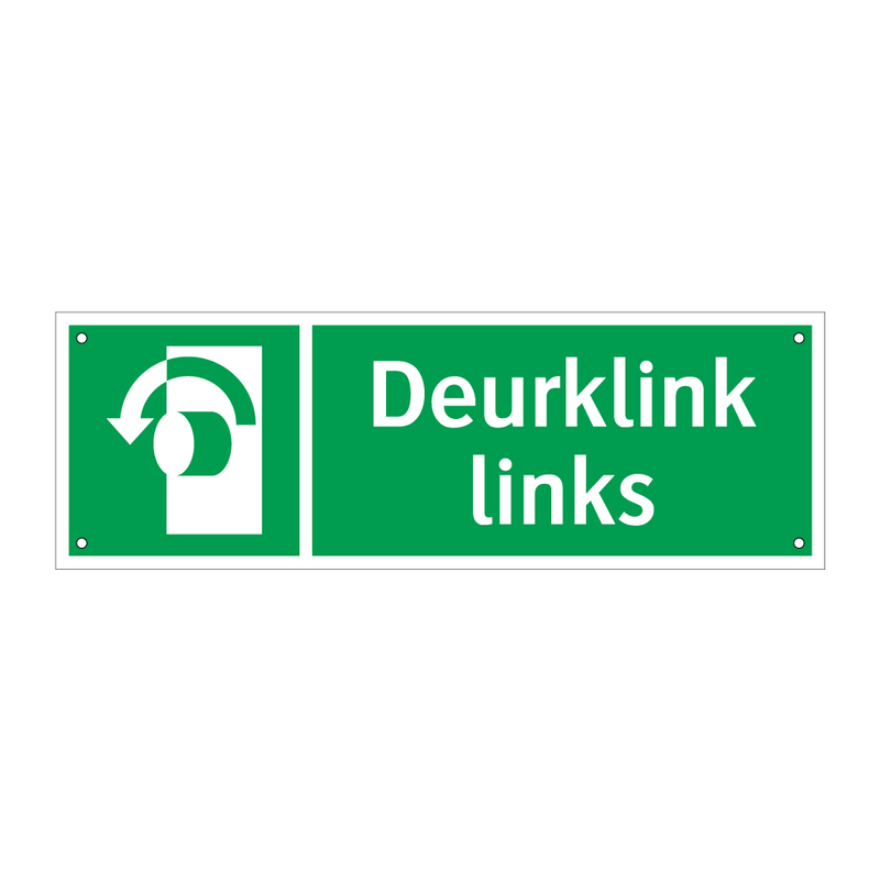 Deurklink - links