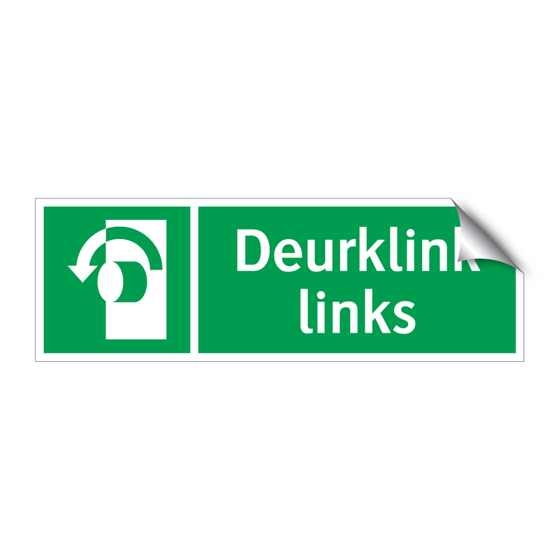 Deurklink - links