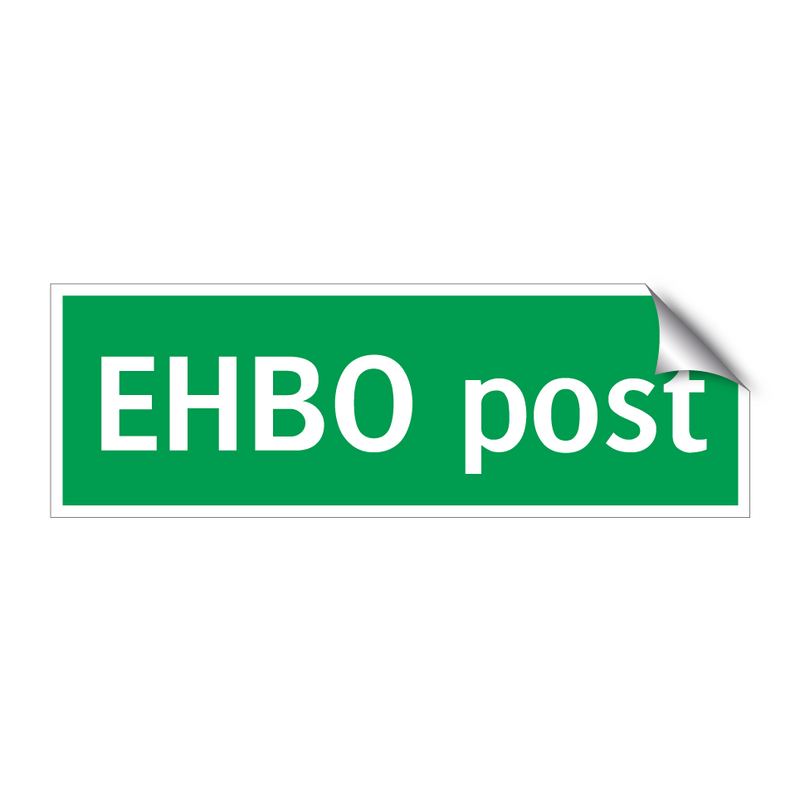 EHBO post