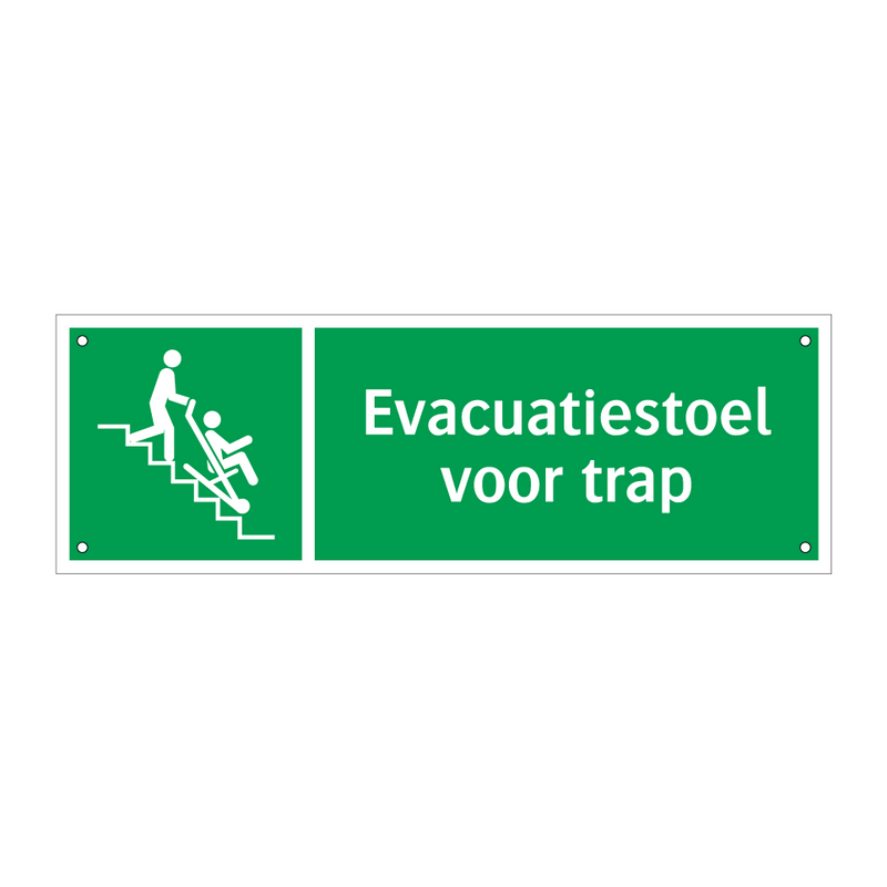 Evacuatiestoel voor trap