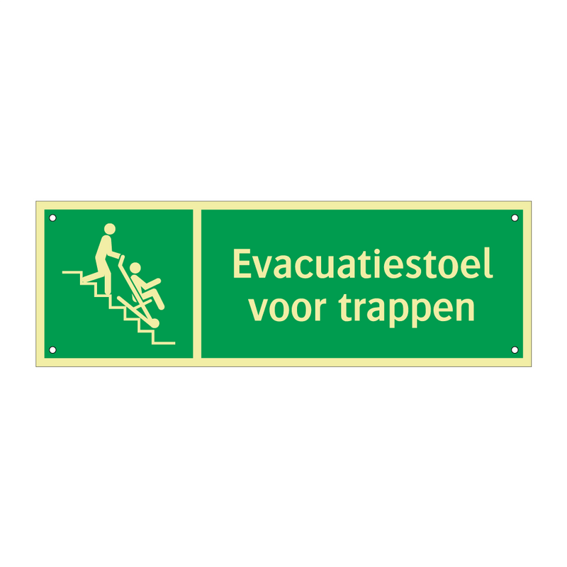 Evacuatiestoel voor trappen