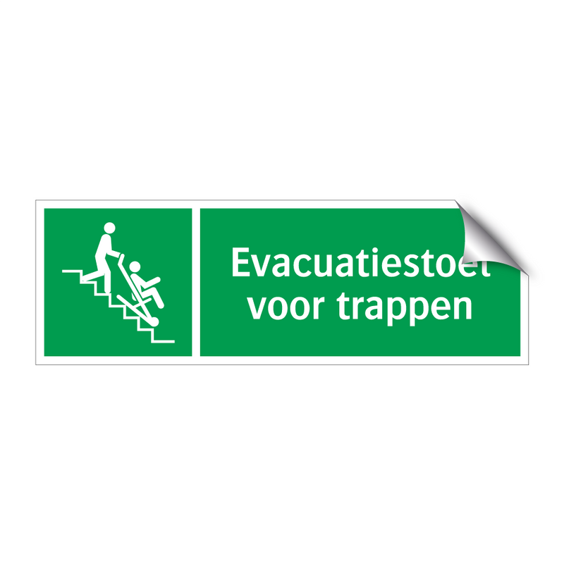 Evacuatiestoel voor trappen