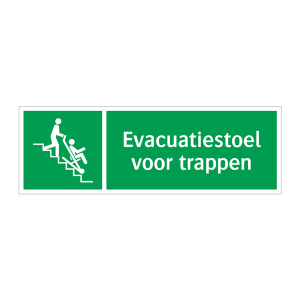 Evacuatiestoel voor trappen