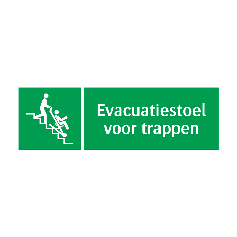 Evacuatiestoel voor trappen