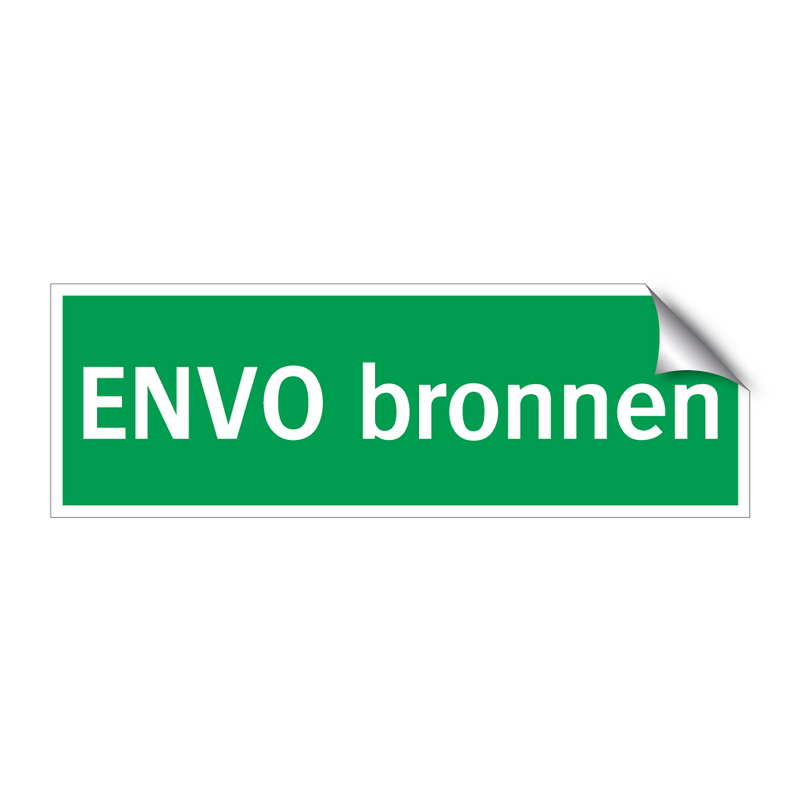 ENVO bronnen & ENVO bronnen & ENVO bronnen & ENVO bronnen