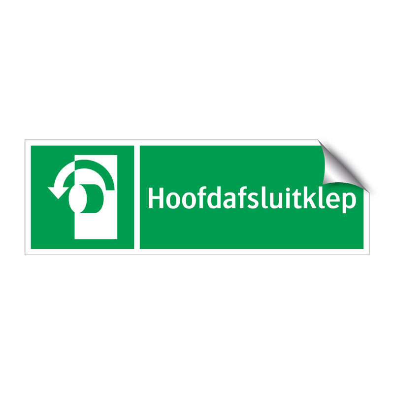 Hoofdafsluitklep