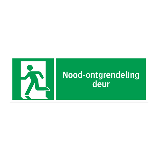 Nood-ontgrendeling deur