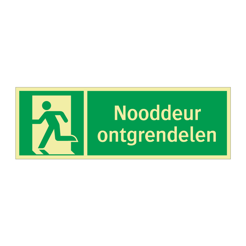 Nooddeur ontgrendelen