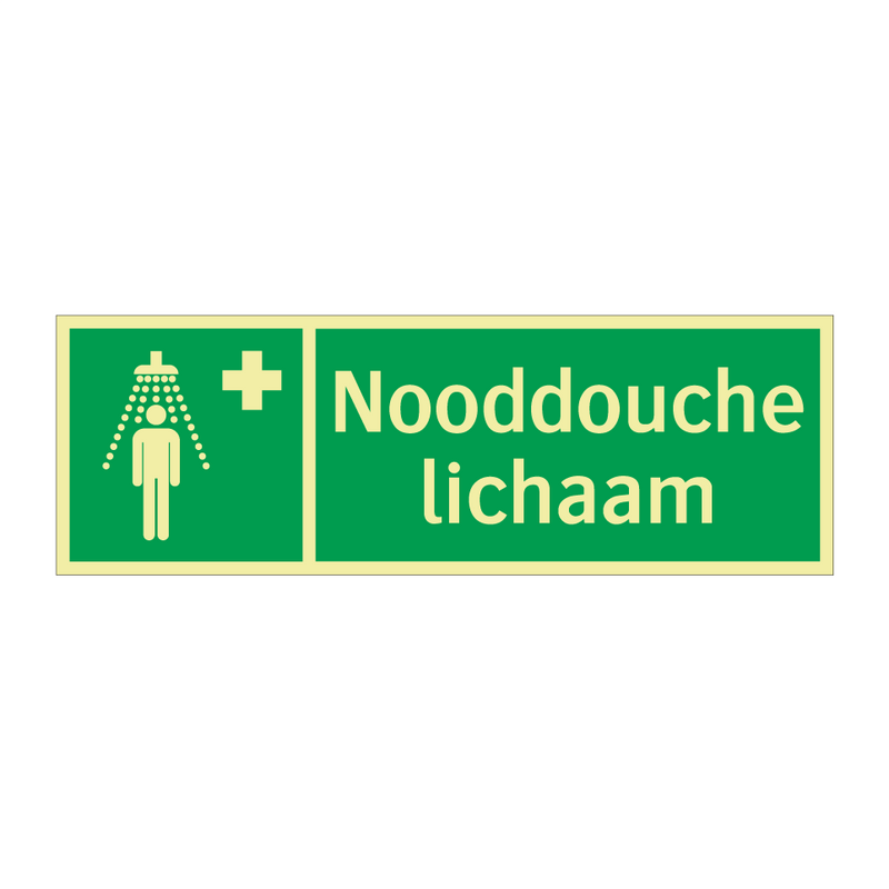 Nooddouche lichaam