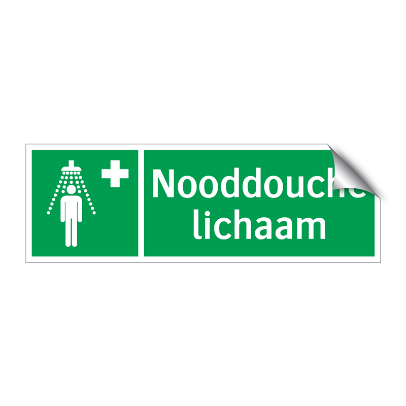 Nooddouche lichaam