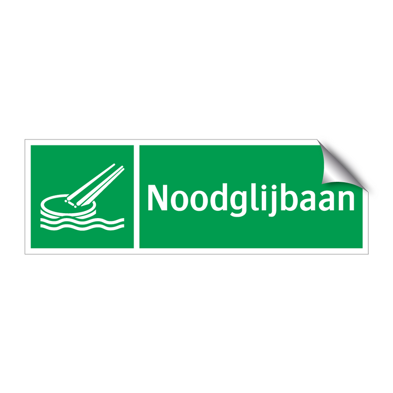 Noodglijbaan