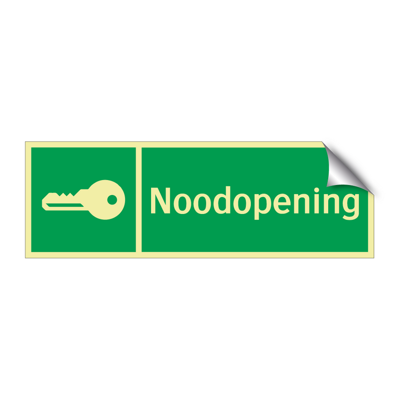 Noodopening