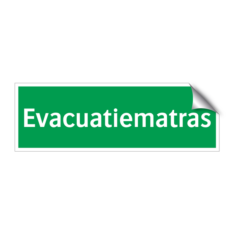 Evacuatiematras & Evacuatiematras & Evacuatiematras & Evacuatiematras