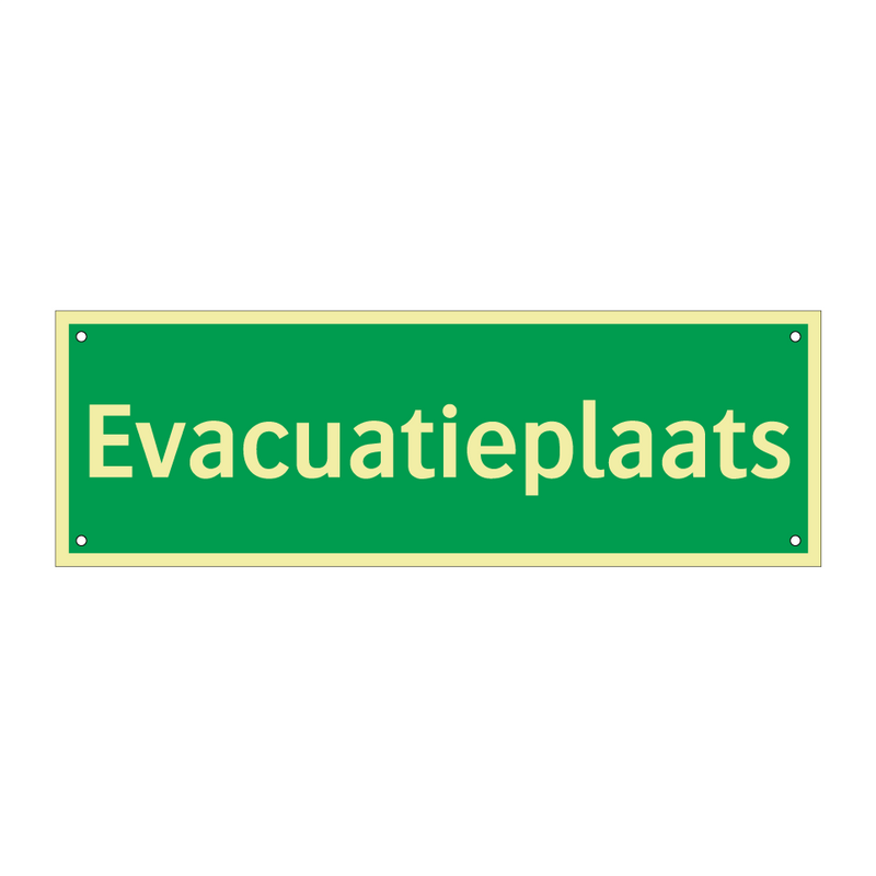 Evacuatieplaats & Evacuatieplaats & Evacuatieplaats & Evacuatieplaats