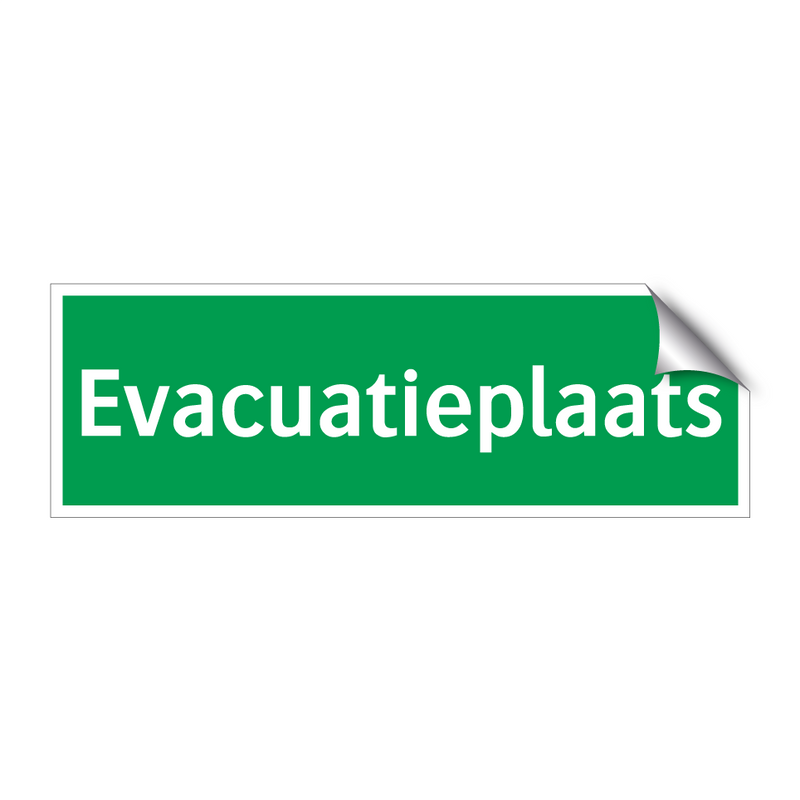 Evacuatieplaats & Evacuatieplaats & Evacuatieplaats & Evacuatieplaats