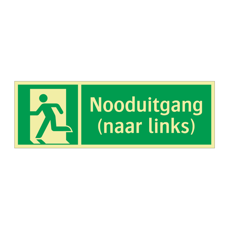 Nooduitgang (naar links)