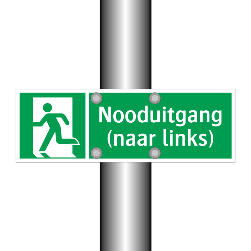 Nooduitgang (naar links)