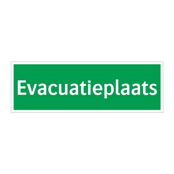 Evacuatieplaats & Evacuatieplaats & Evacuatieplaats & Evacuatieplaats & Evacuatieplaats