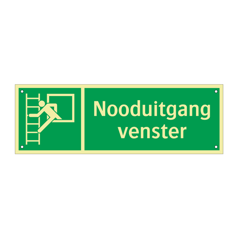 Nooduitgang venster