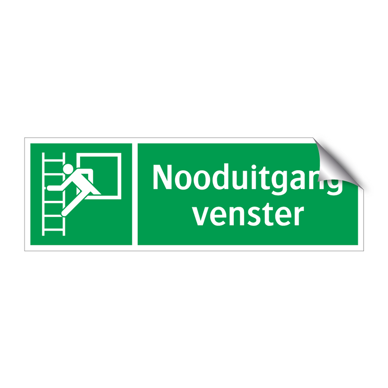 Nooduitgang venster