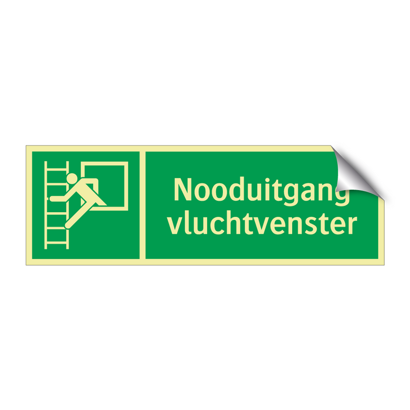 Nooduitgang vluchtvenster