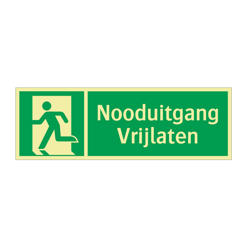 Nooduitgang Vrijlaten