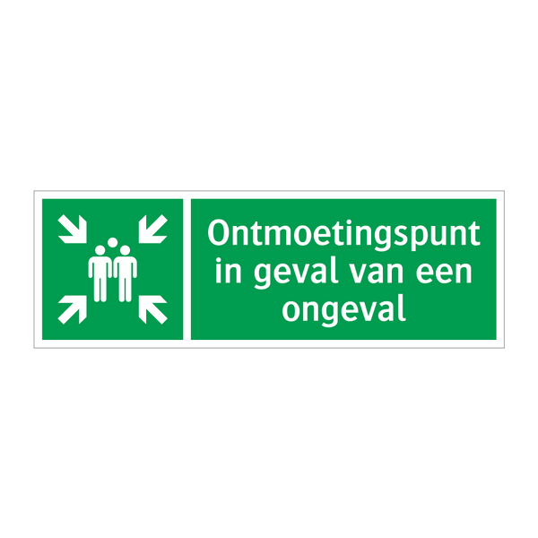 Ontmoetingspunt in geval van een ongeval