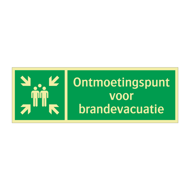 Ontmoetingspunt voor brandevacuatie