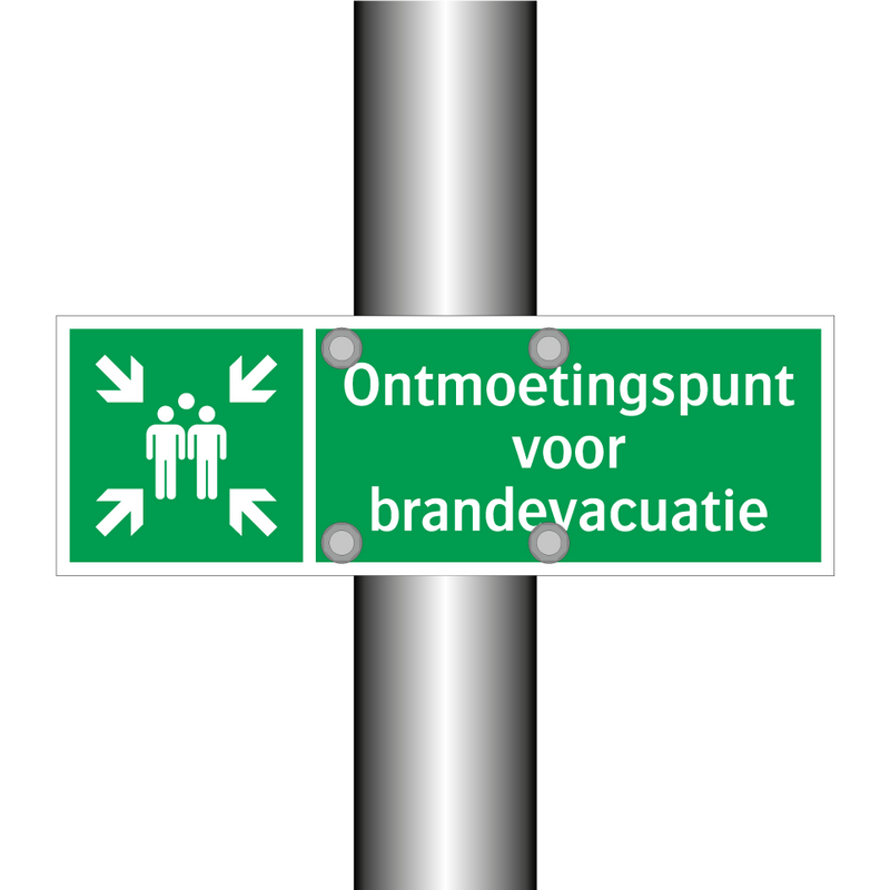 Ontmoetingspunt voor brandevacuatie