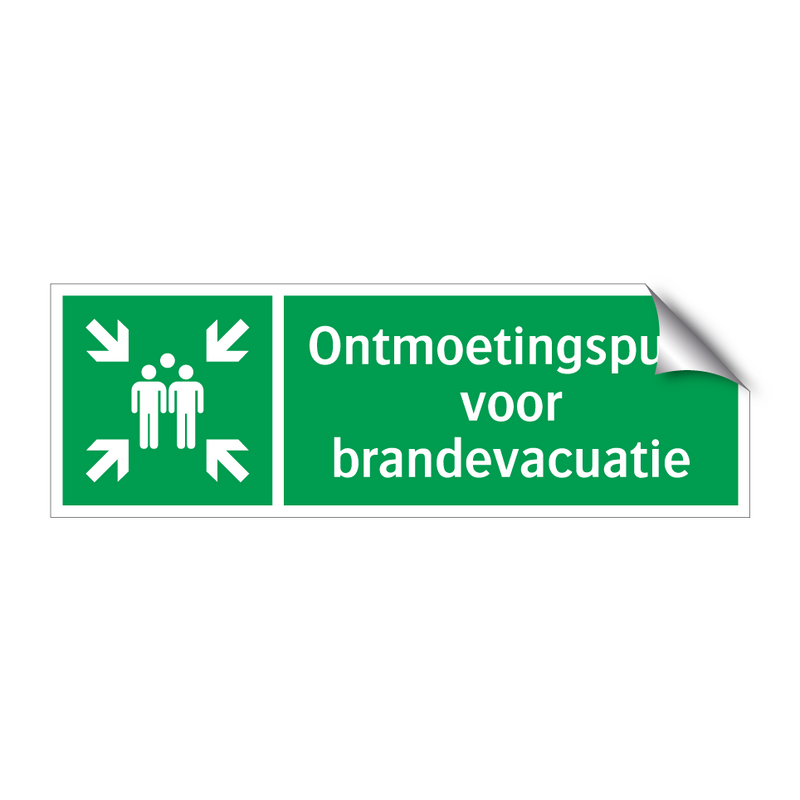 Ontmoetingspunt voor brandevacuatie