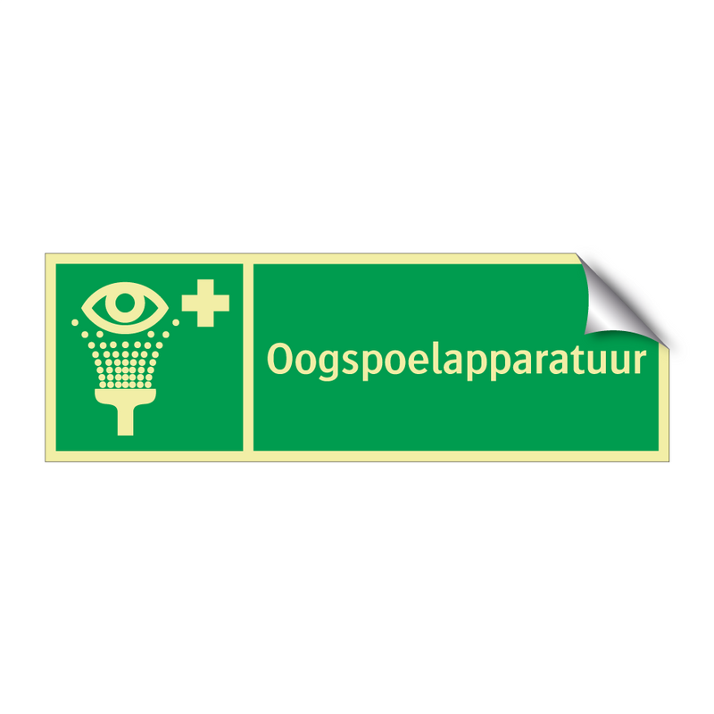 Oogspoelapparatuur