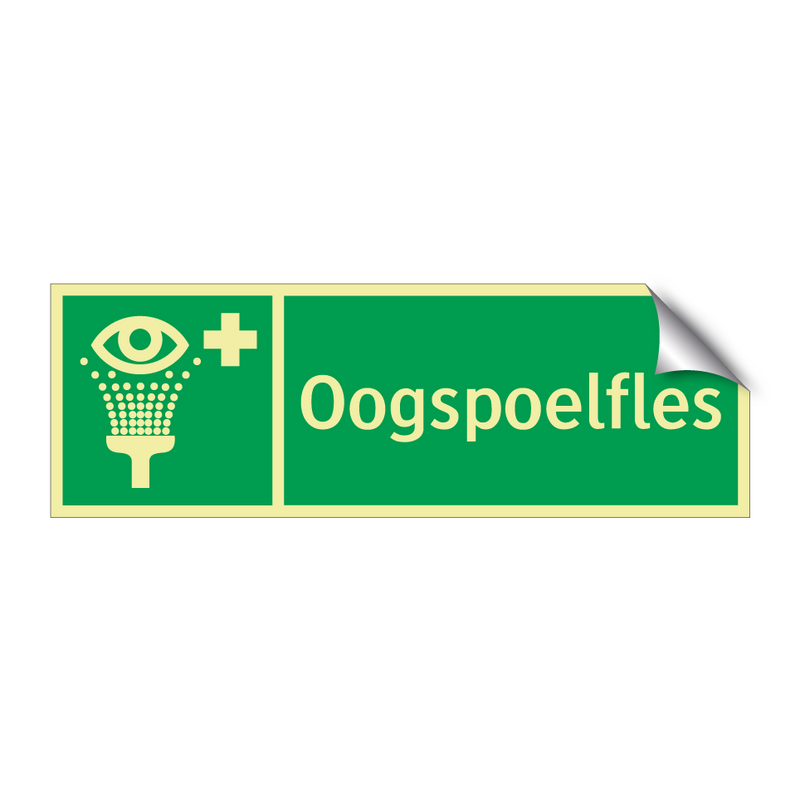 Oogspoelfles