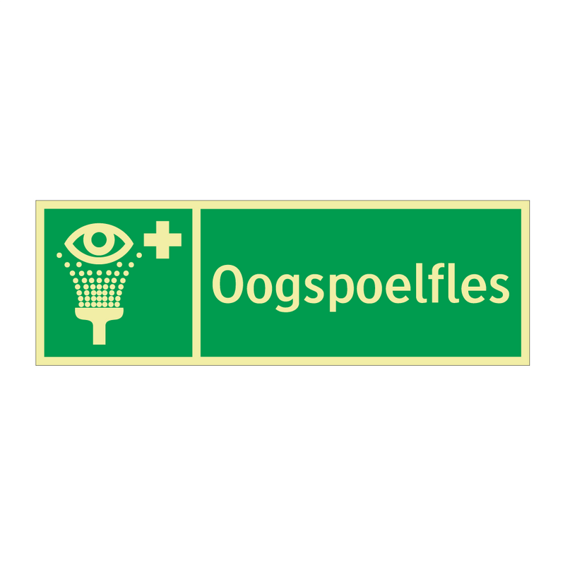 Oogspoelfles