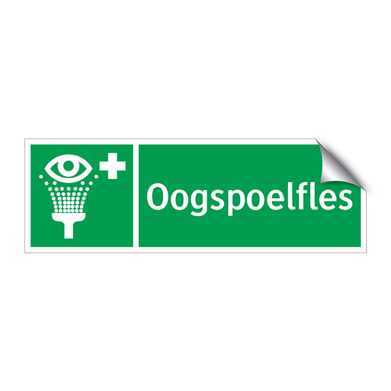 Oogspoelfles