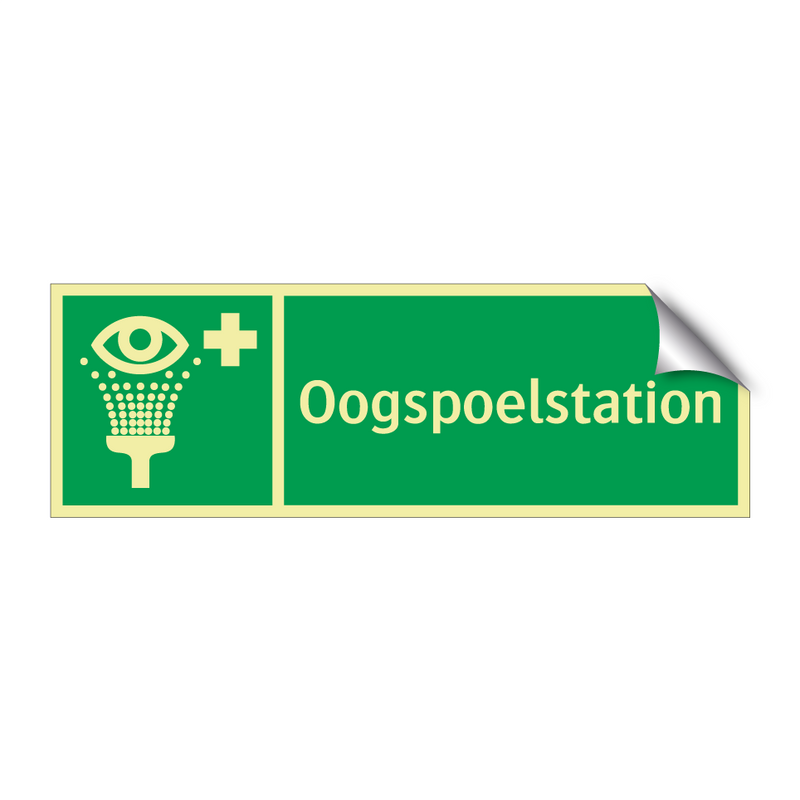 Oogspoelstation