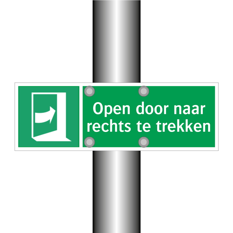 Open door naar rechts te trekken