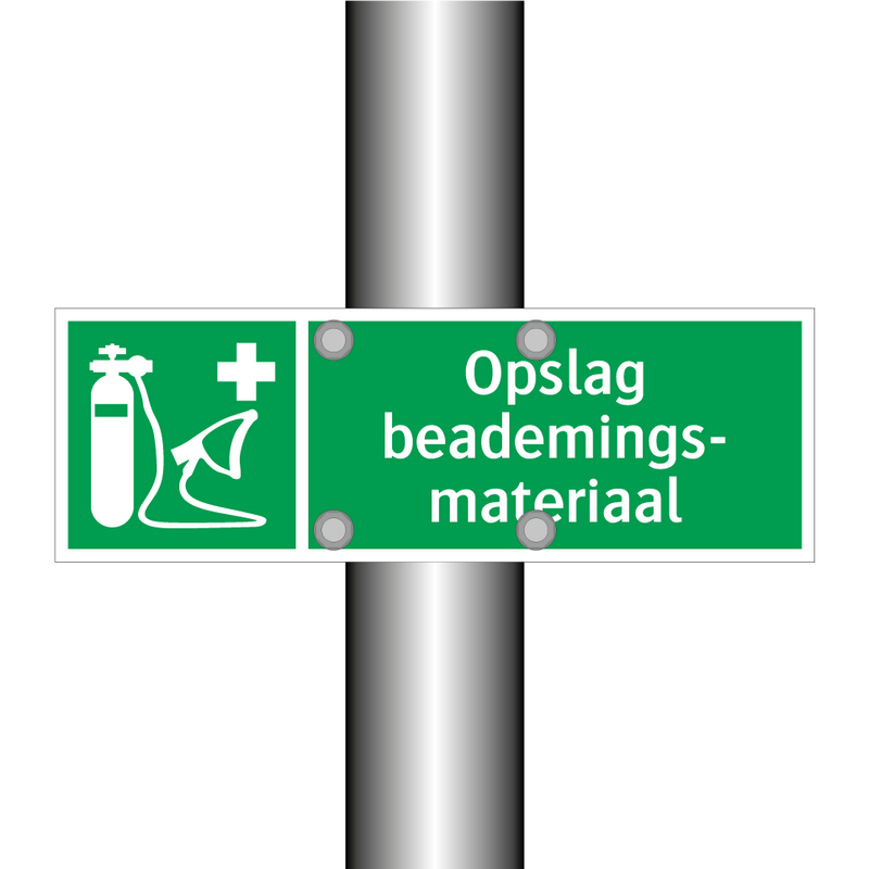 Opslag beademings- materiaal