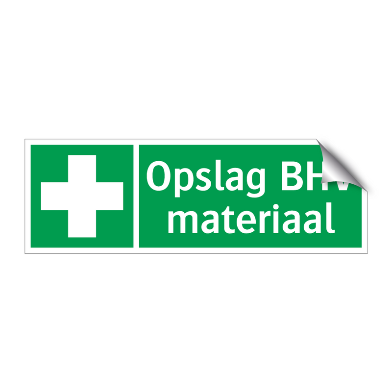 Opslag BHV materiaal