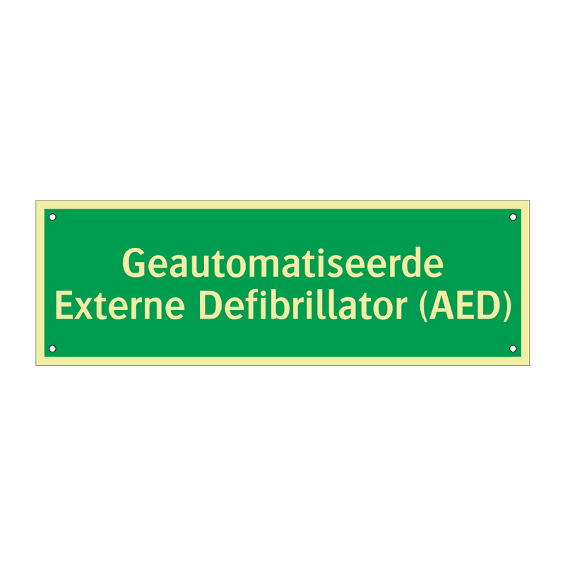 Geautomatiseerde Externe Defibrillator (AED)